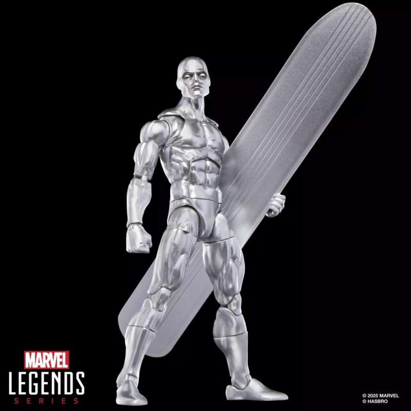 HASBRO MARVEL LEGENDS MINI COMICS SERIES SILVER SURFER ACTION FIGURE HASBRO MARVEL LEGENDS MINI COMICS SERIES SILVER SURFER ACTION FIGURE