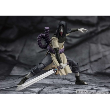 NARUTO SHIPPUDEN OROCHIMARU SEEKER OF IMMORTALITY S.H. FIGUARTS SERIES ACTION FIGURE