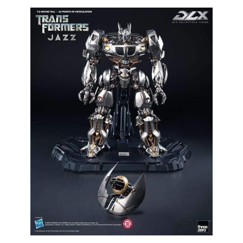 THREEZERO TRANSFORMERS DLX SERIES JAZZ STANDARD VER. ACTION FIGURE