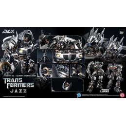 TRANSFORMERS DLX JAZZ ACTION FIGURE THREEZERO