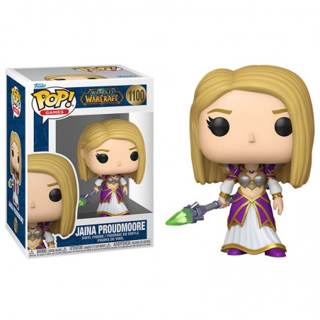 FUNKO POP! WORLD OF WARCRAFT JAINA PROUDMOORE BOBBLE HEAD FIGURE