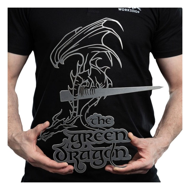 THE LORD OF THE RINGS THE GREEN DRAGON METALBIRD INSEGNA WETA THE LORD OF THE RINGS THE GREEN DRAGON METALBIRD INSEGNA WETA