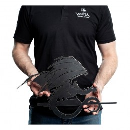 THE LORD OF THE RINGS FELL BEAST METALBIRD INSEGNA WETA