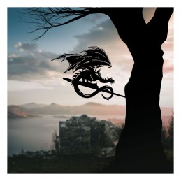 WETA THE LORD OF THE RINGS FELL BEAST METALBIRD SIGN