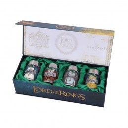NEMESIS NOW THE LORD OF THE RINGS HOBBITS SHOTGLASS 4-PACK