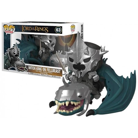FUNKO POP! THE LORD OF THE RINGS WITCH KING ON FELLBEAST BOBBLE HEAD KNOCKER