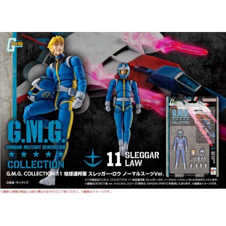 MOBILE SUIT GUNDAM G.M.G. COLLECTION 11 SLEGGAR LAW PVC ACTION FIGURE