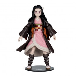 MC FARLANE DEMON SLAYER NEZUKO KAMADO PLATINUM EDITION PVC ACTION FIGURE