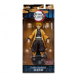 DEMON SLAYER ZENITSU AGATSUMA PLATINUM ED. ACTION FIGURE MC FARLANE