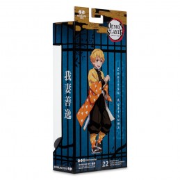 MC FARLANE DEMON SLAYER ZENITSU AGATSUMA PLATINUM EDITION PVC ACTION FIGURE