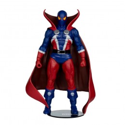 SPAWN PAGE PUNCHERS SPAWN 1977 RED AND BLUE ACTION FIGURE MC FARLANE