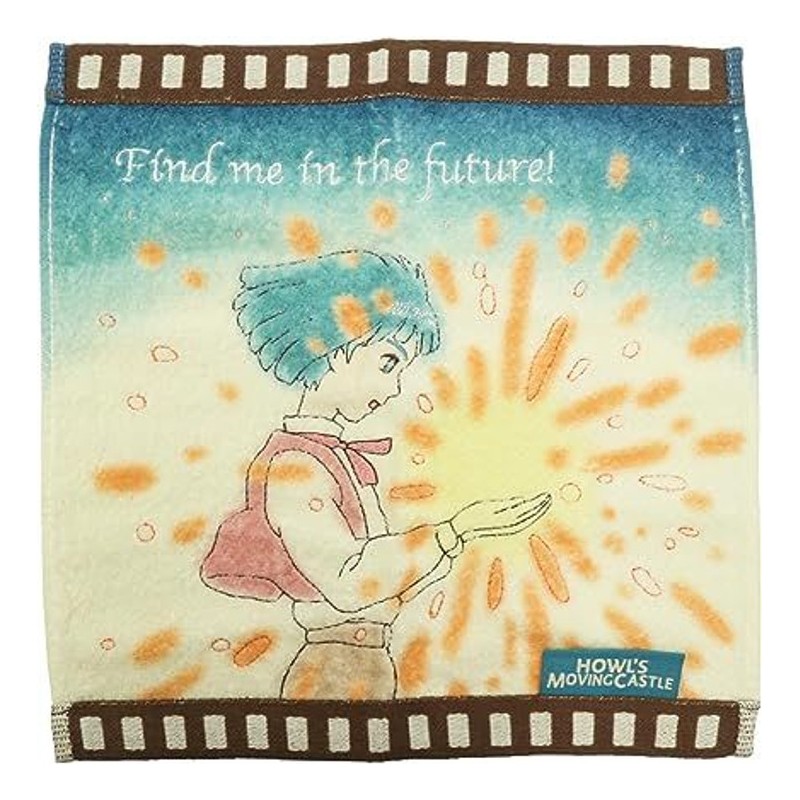 MARUSHIN HOWL'S MOVING CASTLE HAURU MINI TOWEL