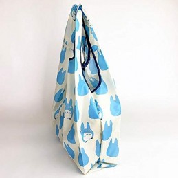 IL MIO VICINO TOTORO BLUE SILHOUETTE TOTE BAG BORSA DA SPESA MARUSHIN