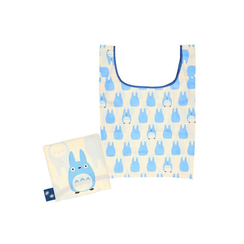 IL MIO VICINO TOTORO BLUE SILHOUETTE TOTE BAG BORSA DA SPESA MARUSHIN