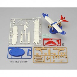 STUDIO GHIBLI THE WIND RISES JIRO'S BIRD SHAPED PLANE 1/48 SCALE MODEL KIT FIGURE