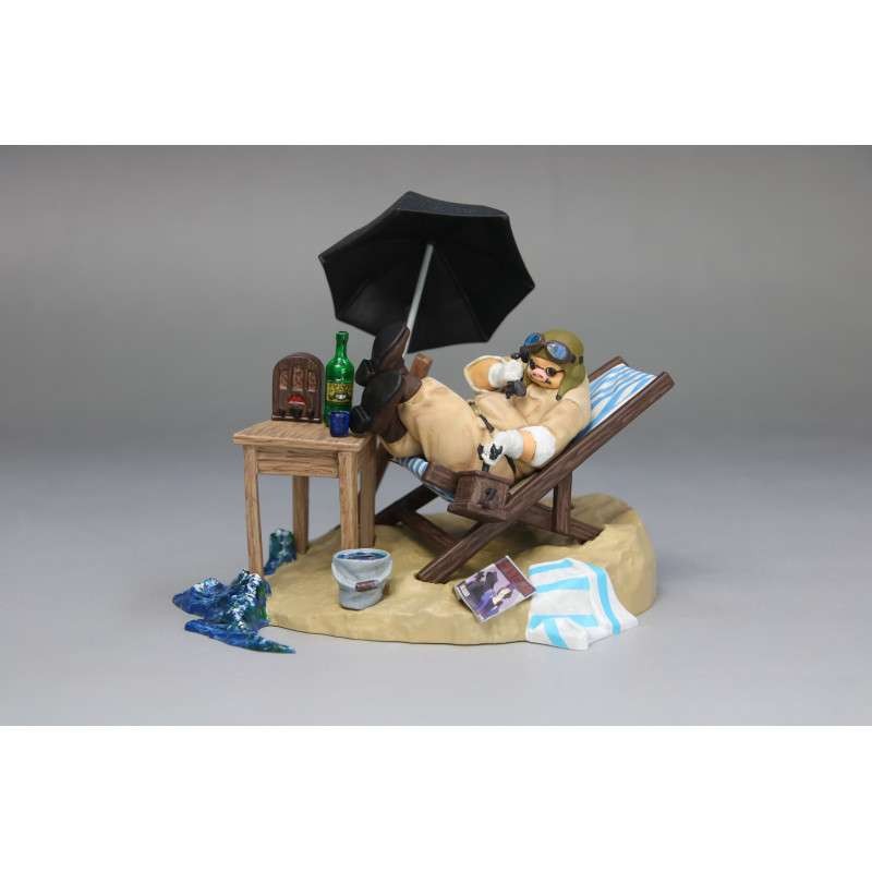 STUDIO GHIBLI PORCO ROSSO IN HIS HIDEOUT 1/48 SCALE PVC MODEL KIT