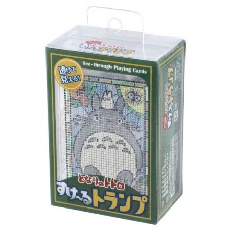 MY NEIGHBOR TOTORO TRANSPARENT POKER PLAYING CARDS DECK