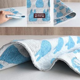 MARUSHIN MY NEIGHBOUR TOTORO BLUE TOTORO LUNCH NAPKIN 33X48 CM