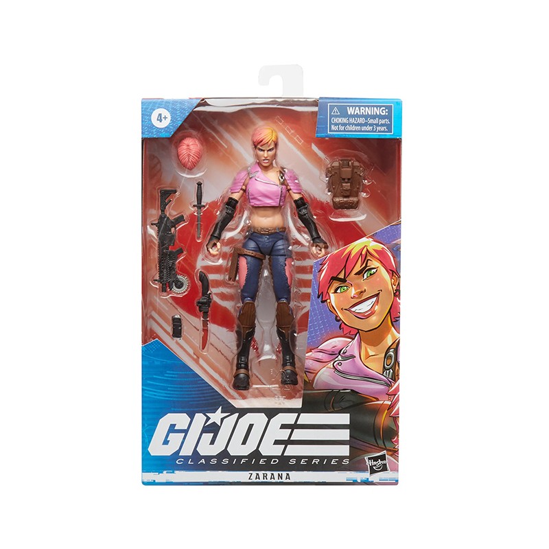 G.I. JOE CLASSIFIED SERIES ZARANA ACTION FIGURE HASBRO G.I. JOE CLASSIFIED SERIES ZARANA ACTION FIGURE HASBRO