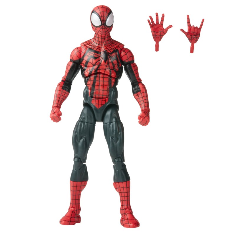 HASBRO MARVEL LEGENDS RETRO COLLECTION BEN REILLY SPIDER-MAN PVC ACTION FIGURE HASBRO MARVEL LEGENDS RETRO COLLECTION BEN REILLY SPIDER-MAN PVC ACTION FIGURE