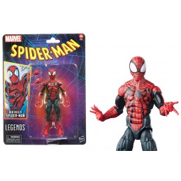 HASBRO MARVEL LEGENDS RETRO COLLECTION BEN REILLY SPIDER-MAN PVC ACTION FIGURE