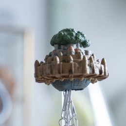 LAPUTA IL CASTELLO NEL CIELO FLYING CASTLE MAGNET STATUA FIGURE BENELIC