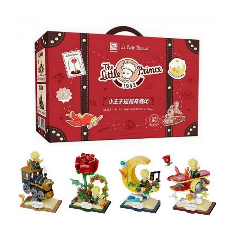 IL PICCOLO PRINCIPE STARRY RIDE SET CONSTRUCTION SET 4X FIGURE PANTASY IL PICCOLO PRINCIPE STARRY RIDE SET CONSTRUCTION SET 4X FIGURE PANTASY