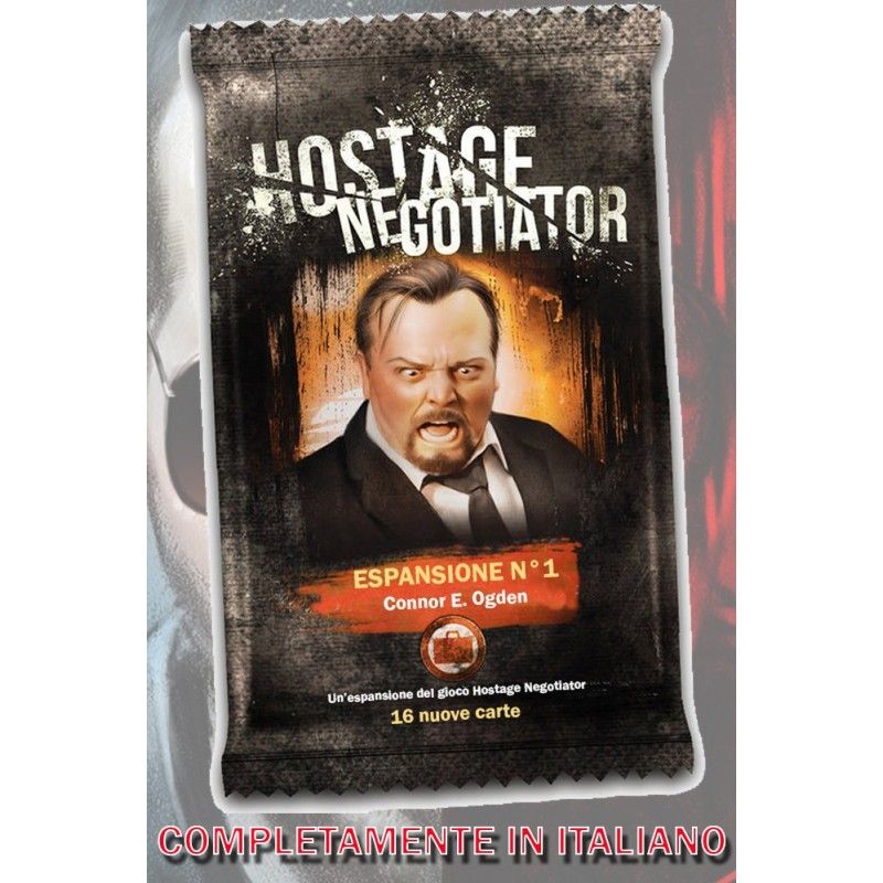 DO NOT PANIC GAMES HOSTAGE NEGOTIATOR ESP.1 CONNOR E. OGDEN EDIZIONE ITALIANA GIOCO DA TAVOLO