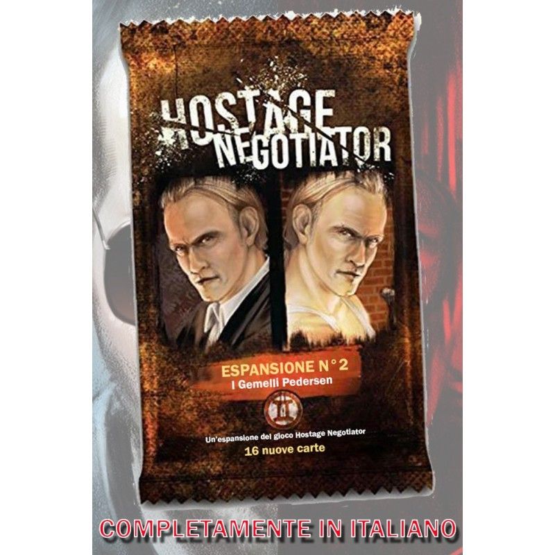 DO NOT PANIC GAMES HOSTAGE NEGOTIATOR ESP.2 GEMELLI PEDERSEN EDIZIONE ITALIANA
