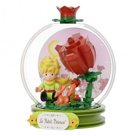 THE LITTLE PRINCE ROSE WHISPERS CONSTRUCTION SET FIGURE