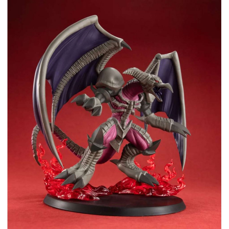 MEGAHOUSE YU-GI-OH! DUEL MONSTERS CHRONICLE GX BLACK SKULL DRAGON STATUE PVC FIGURE MEGAHOUSE YU-GI-OH! DUEL MONSTERS CHRONICLE GX BLACK SKULL DRAGON STATUE PVC FIGURE