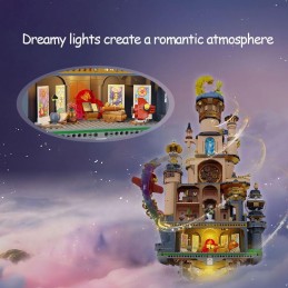 IL PICCOLO PRINCIPE STARRY RIDE CASTLE CONSTRUCTION SET FIGURE PANTASY