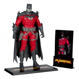 MC FARLANE DC MULTIVERSE BATMAN FLASHPOINT GOLD LABEL SERIES PVC ACTION FIGURE