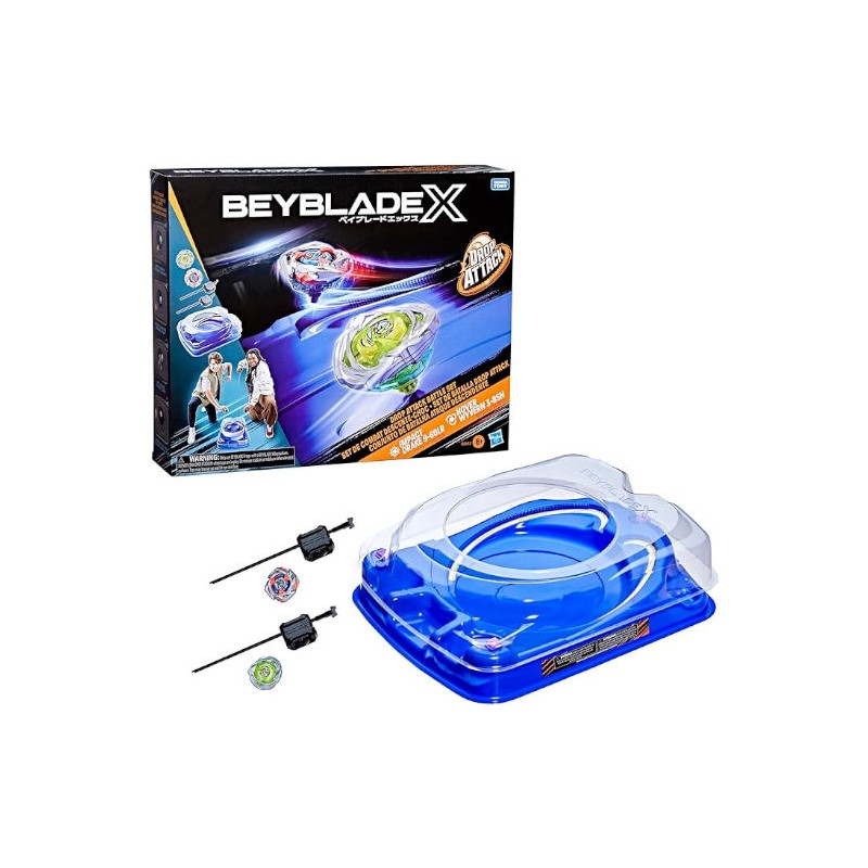 HASBRO BEYBLADE X X-DROP ATTACK BATTLE SET HASBRO BEYBLADE X X-DROP ATTACK BATTLE SET