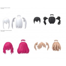 30MS OPTION HAIR STYLE PARTS VOL.10 ALL 4 TYPES PER MODEL KIT BANDAI