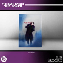 MEZCO TOYS BATMAN THE DARK KNIGHT THE JOKER ONE:12 COLLECTIVE SERIES 17CM ACTION FIGURE