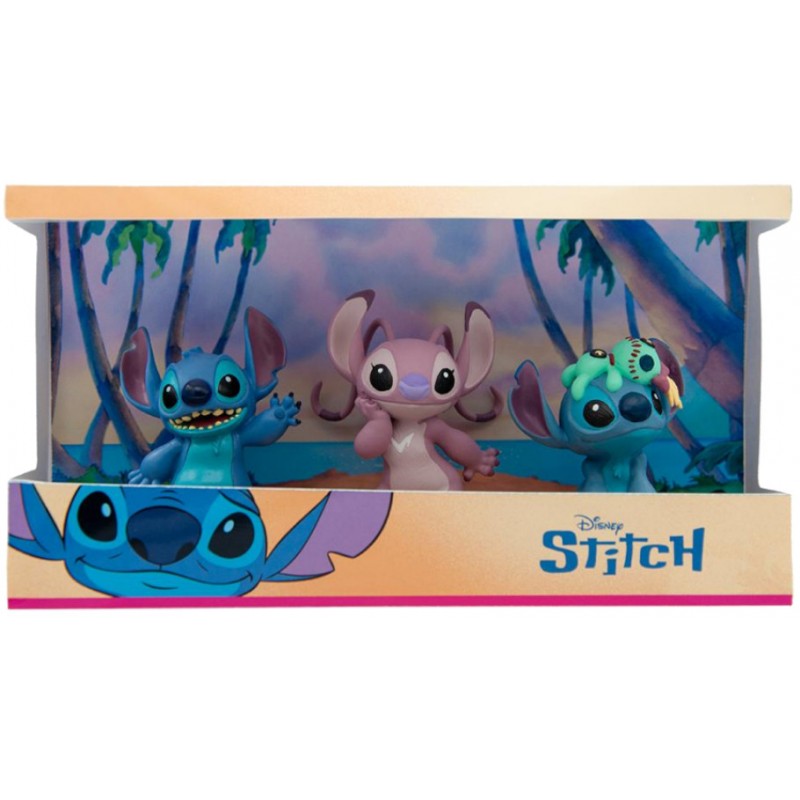 DISNEY STITCH 3-PACK MINI FIGURE BULLYLAND DISNEY STITCH 3-PACK MINI FIGURE BULLYLAND