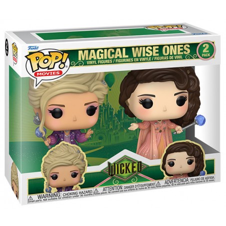 FUNKO POP! WICKED MAGICAL WISE ONES 2-PACK BOBBLE HEAD FIGURE