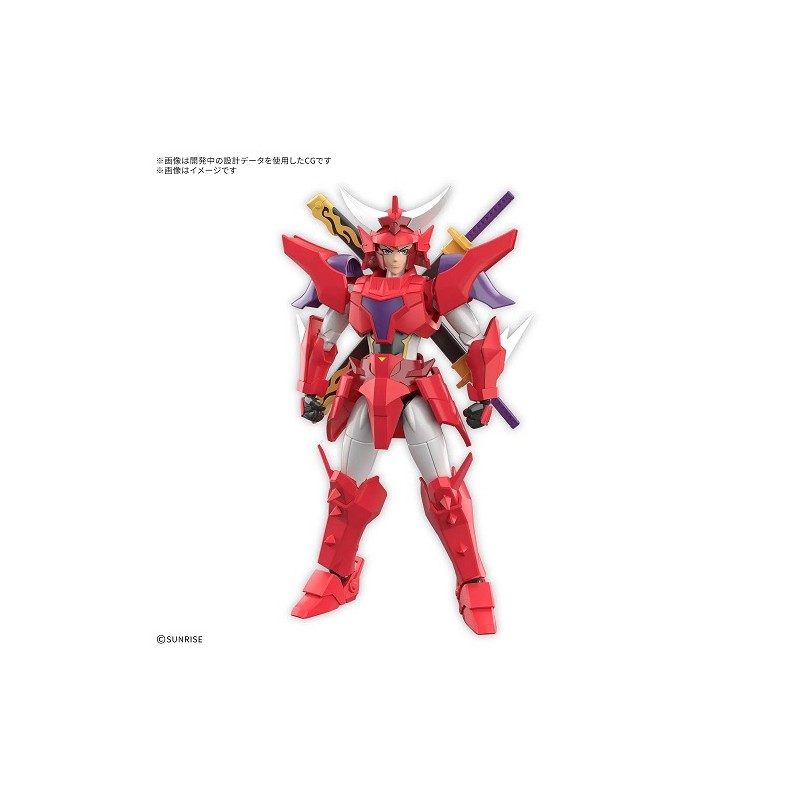 BANDAI 30MF YOROI SHINDEN SAMURAI TROOPERS RONIN WARRIORS GAI OF THE HEAT MODEL KIT PVC FIGURE BANDAI 30MF YOROI SHINDEN SAMURAI TROOPERS RONIN WARRIORS GAI OF THE HEAT MODEL KIT PVC FIGURE