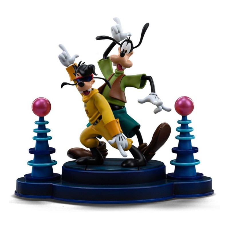 IN VIAGGIO CON PIPPO GOOFY and MAX ART SCALE 1/10 STATUA FIGURE IRON STUDIOS