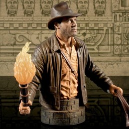 INDIANA JONES E I PREDATORI DELL'ARCA PERDUTA INDY BUSTO STATUA SDCC 2023 VARIANT FIGURE GENTLE GIANT