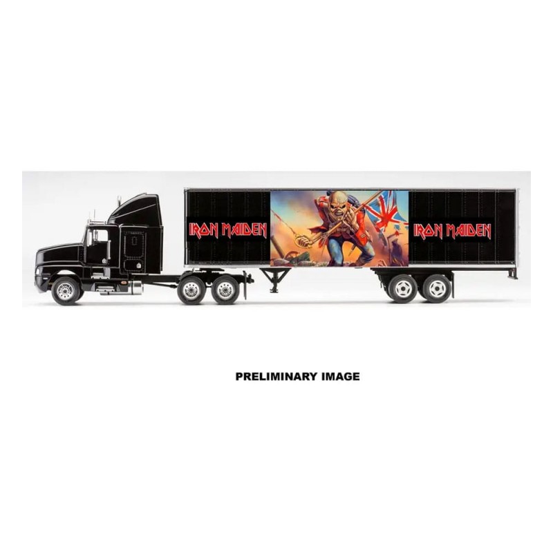 REVELL IRON MAIDEN TOUR TRUCK 50TH ANNIVERSARY MODEL KIT 55CM FIGURE REVELL IRON MAIDEN TOUR TRUCK 50TH ANNIVERSARY MODEL KIT 55CM FIGURE
