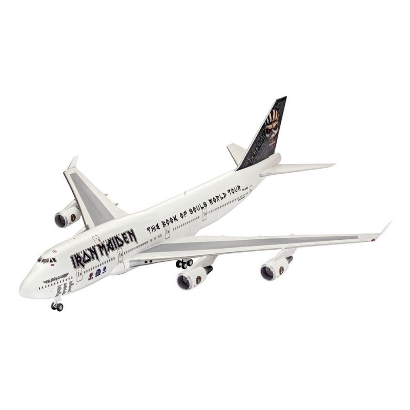 REVELL IRON MAIDEN ED FORCE ONE BOEING 747-400 MODEL KIT 49CM FIGURE REVELL IRON MAIDEN ED FORCE ONE BOEING 747-400 MODEL KIT 49CM FIGURE