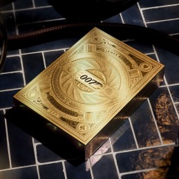 THEORY11 JAMES BOND 007 POKER PLAYING CARDS BOX GOLD EDITION SET 3 DECKS