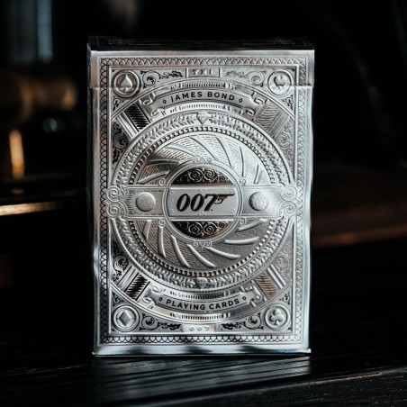 JAMES BOND 007 POKER PLAYING CARDS SILVER EDITION DECK