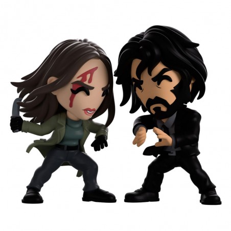 JOHN WICK BALLERINA JOHN AND BALLERINA 2-PACK VINYL FIGURES