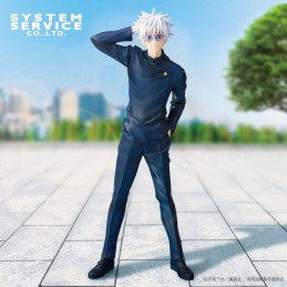 SYSTEM SERVICE JUJUTSU KAISEN VIVIT SATORU GOJO TOKYO JUJUTSU HIGH SCHOOL VER FIGURE STATUE