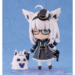 HOLOLIVE PRODUCTION SHIRAKAMI FUBUKI PARADE DRESS NENDOROID ACTION FIGURE GOOD SMILE COMPANY