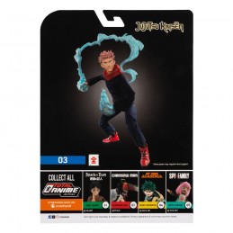 JUJUTSU KAISEN TOTAL ANIME YUJI ITADORI ACTION FIGURE JAZWARES