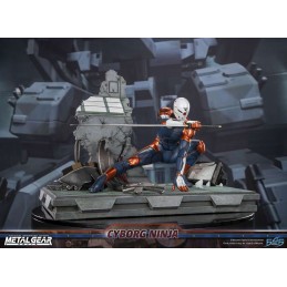 METAL GEAR SOLID CYBORG NINJA GRAY FOX STATUA FIGURE FIRST4FIGURES